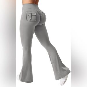 YEOREO Pocket Flare Legging